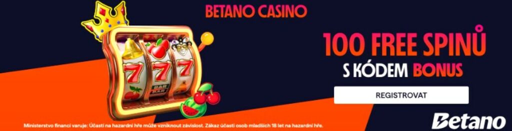 Betano free spiny s kódem BONUS