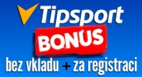 2️⃣ Tipsport casino bonus za registraci